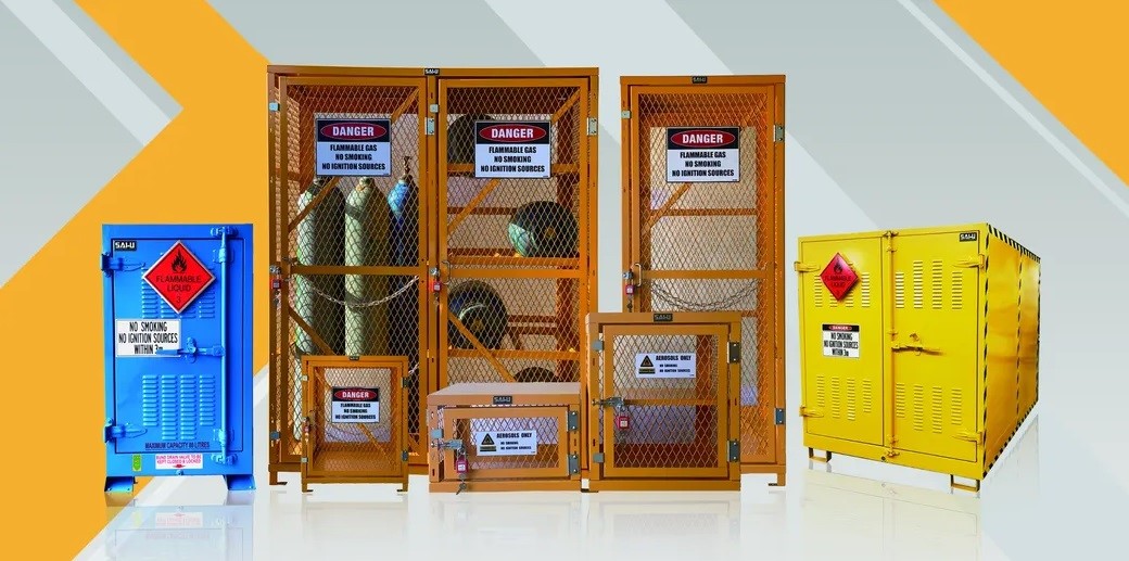 Шкафы для газовых баллонов